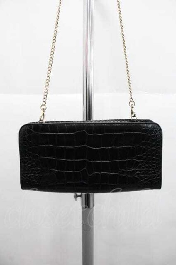 画像3: ヴィヴィアンウエストウッド 中古 / チェーンショルダーバッグ  黒  I-25-12-24-040-ba-HD-ZI (3)