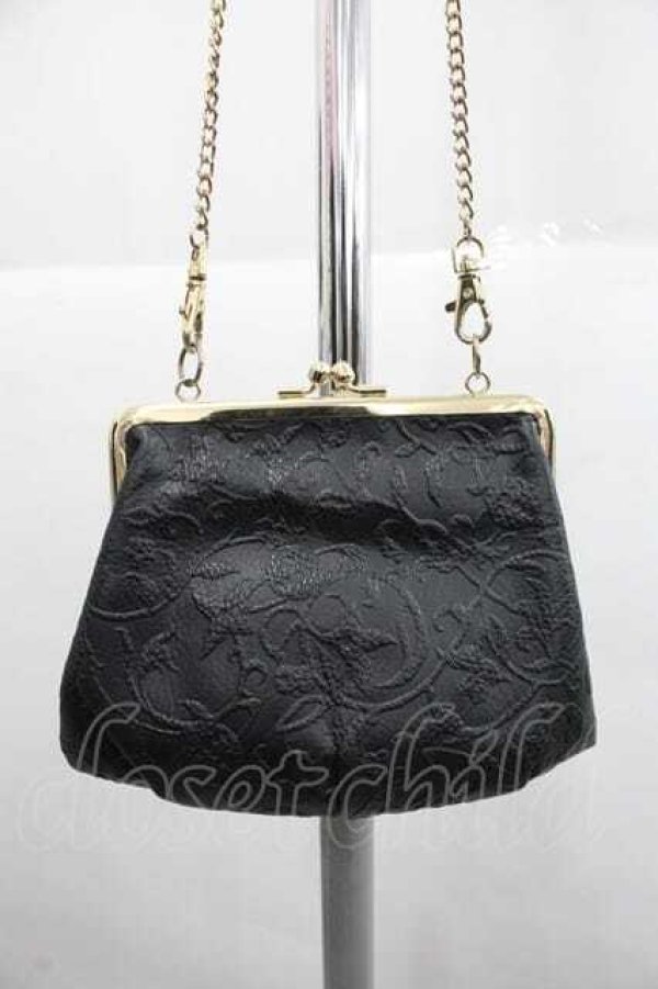 画像3: ヴィヴィアンウエストウッド 中古 / オーブチェーンポシェット  黒Ｘゴールド  I-25-12-24-041-ba-HD-ZI (3)