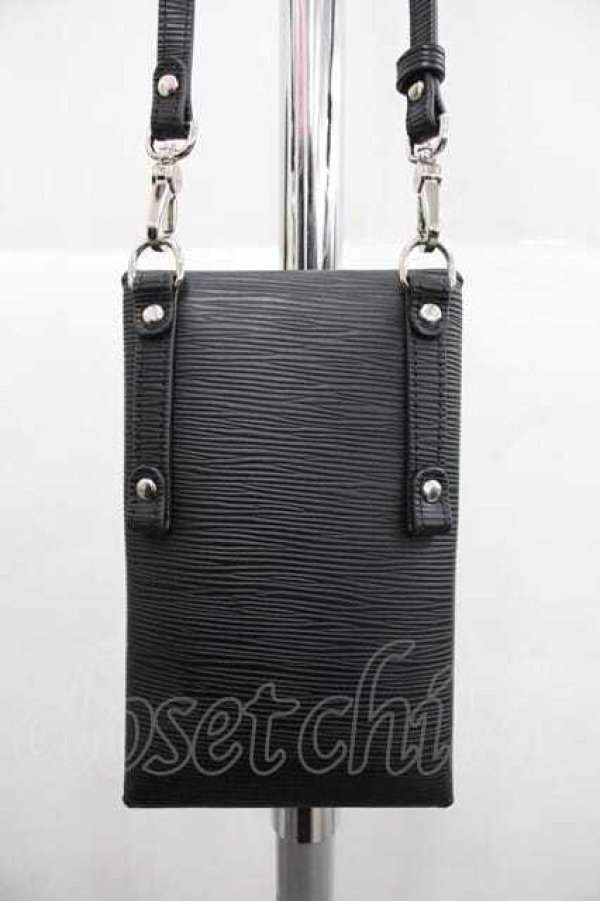 画像3: ヴィヴィアンウエストウッド 中古 / POLLY PHONE CROSSBODY  黒  I-25-12-24-042-gd-HD-ZI (3)