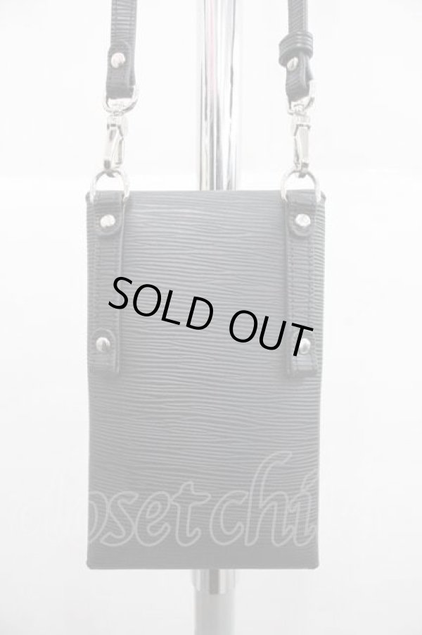 画像3: ヴィヴィアンウエストウッド 中古 / POLLY PHONE CROSSBODY  黒  I-25-12-24-042-gd-HD-ZI (3)