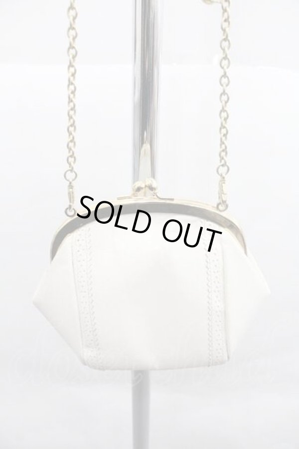 画像5: ヴィヴィアンウエストウッド 中古 / エナメルオーブガマ口ポーチ  白  I-25-12-24-043-gd-HD-ZI (5)