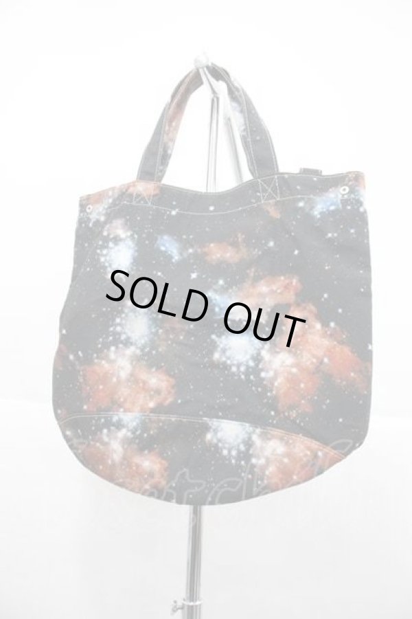 画像2: ヴィヴィアンウエストウッド 中古 / ネビュラトートバッグ  黒Ｘギャラクシー  I-25-12-24-046-ba-HD-ZI (2)