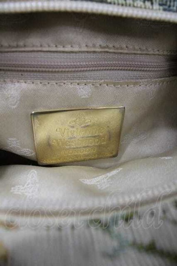 画像4: ヴィヴィアンウエストウッド 中古 / ゴブランローズミニヤスミンバッグ  ベージュ  I-25-12-24-047-ba-HD-ZI (4)