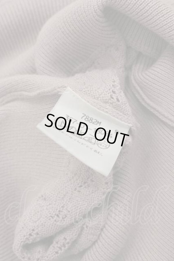 画像5: ヴィヴィアンウエストウッド 中古 / 透カシニットカーディガン  ピンク  I-25-12-24-005-to-HD-ZI (5)