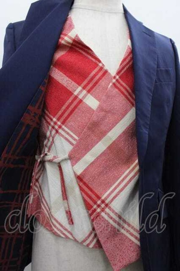 画像3: ヴィヴィアンウエストウッド MAN 中古 / 1ツボタンジャケット 44 ネイビー  I-25-12-24-001-jc-HD-ZI (3)