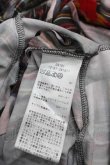 画像4: ヴィヴィアンウエストウッド 中古 / チェック変形半袖カットソー Ｍ 赤Ｘ白チェック  I-25-12-24-006-to-HD-ZI (4)