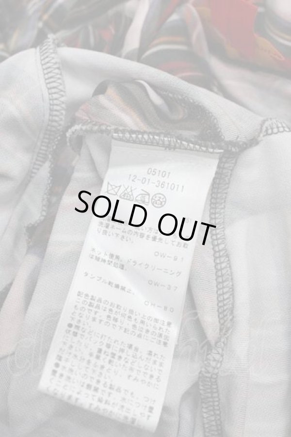 画像4: ヴィヴィアンウエストウッド 中古 / チェック変形半袖カットソー Ｍ 赤Ｘ白チェック  I-25-12-24-006-to-HD-ZI (4)