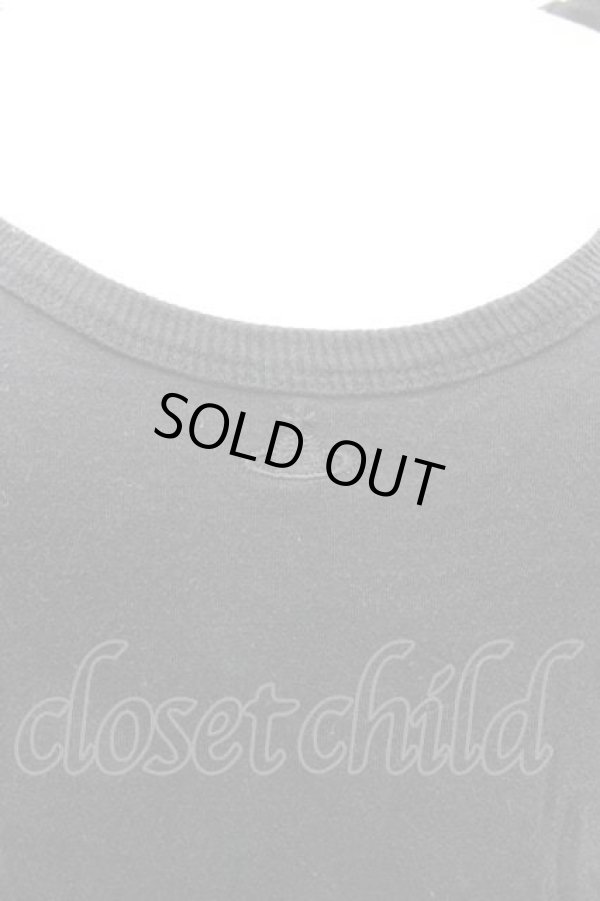 画像2: ヴィヴィアンウエストウッド 中古 / 単色オーブ刺繍長袖カットソー 2 黒  I-25-12-24-010-to-HD-ZI (2)