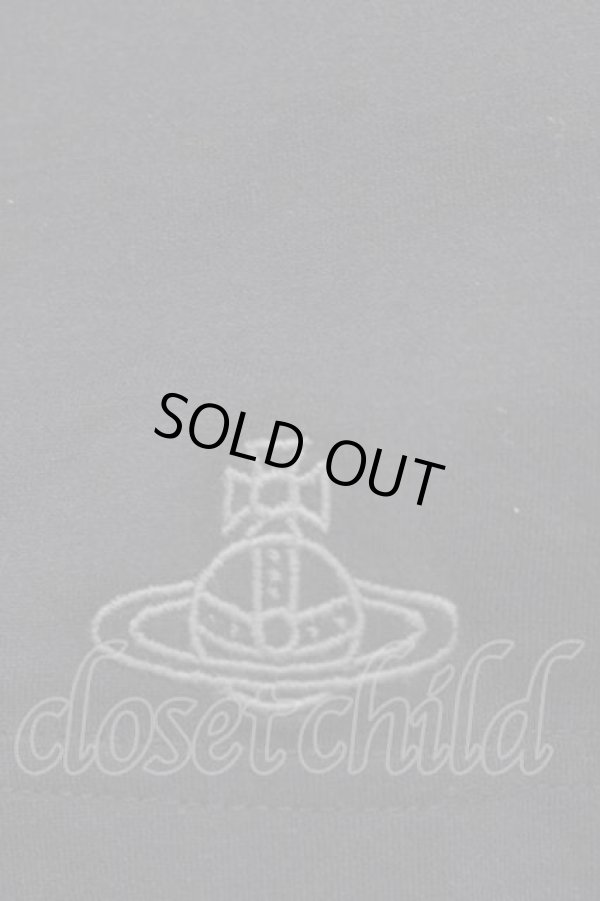 画像4: ANGLOMANIA 中古 / フラワー半袖カットソー M 黒Ｘグレー  I-25-12-24-011-to-HD-ZI (4)