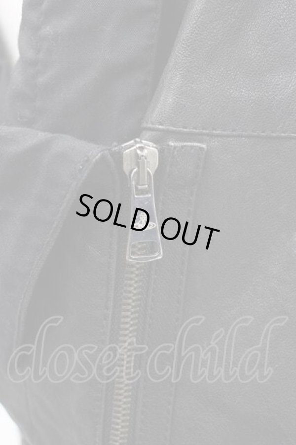 画像3: ANGLOMANIA 中古 / ニット切リ替エ ジャケット 40 黒Ｘグレー  I-25-12-24-016-sk-HD-ZI (3)