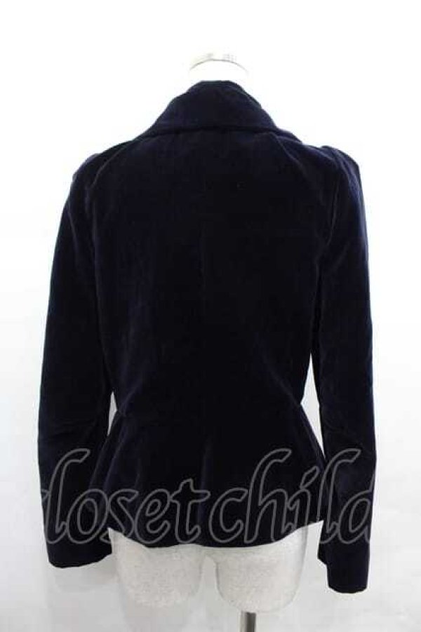 画像4: ヴィヴィアンウエストウッド 中古 / /別珍ベッティーナジャケット 42 黒  I-25-12-24-018-jc-HD-ZI (4)
