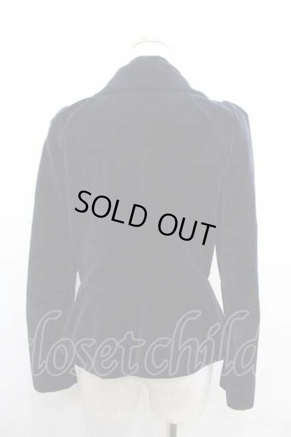 画像4: ヴィヴィアンウエストウッド 中古 / /別珍ベッティーナジャケット 42 黒  I-25-12-24-018-jc-HD-ZI (4)