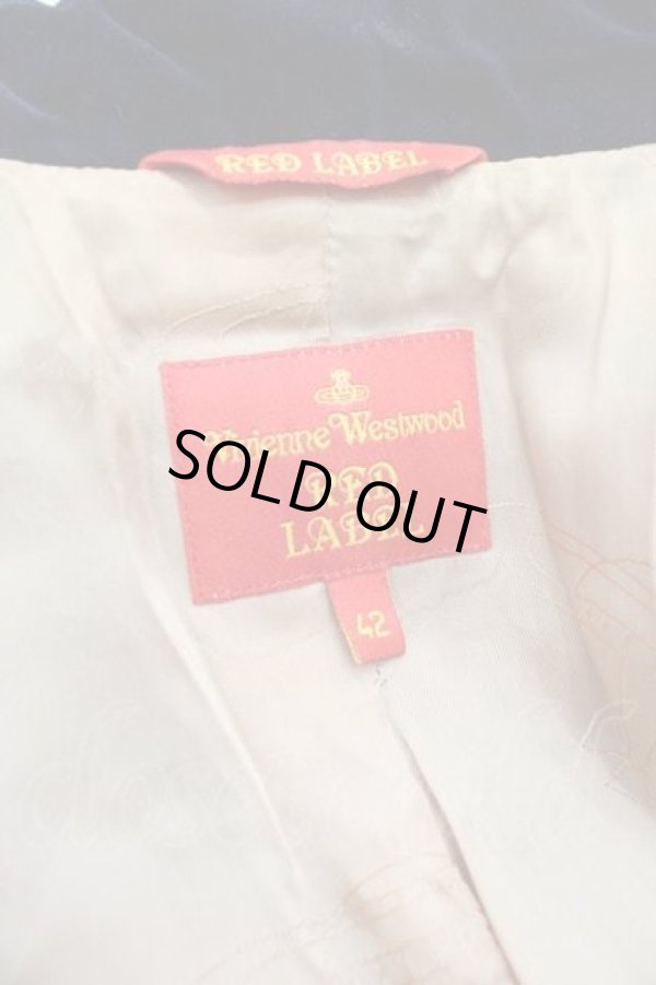 画像5: ヴィヴィアンウエストウッド 中古 / /別珍ベッティーナジャケット 42 黒  I-25-12-24-018-jc-HD-ZI (5)