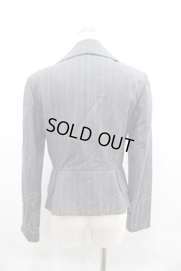 画像3: ヴィヴィアンウエストウッド 中古 / /ストライプラブジャケット 02 グレー  I-25-12-24-019-jc-HD-ZI (3)