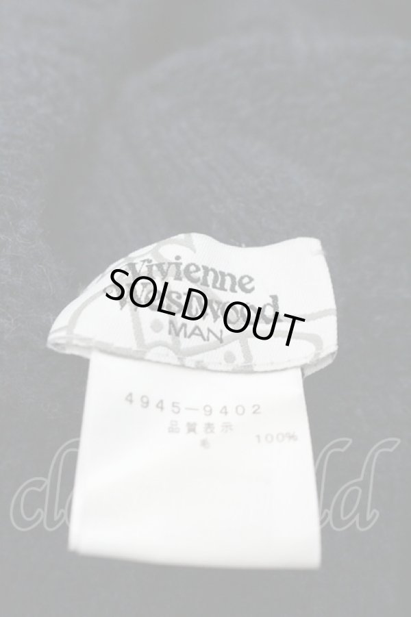 画像4: ヴィヴィアンウエストウッド MAN 中古 / ニット  黒  I-26-01-28-020-to-HD-ZI (4)