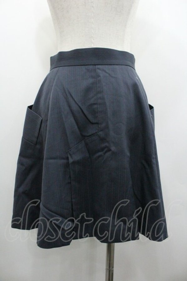 画像2: ヴィヴィアンウエストウッド 中古 / ライディングスカート 1 グレー  I-26-01-28-021-sk-HD-ZI (2)