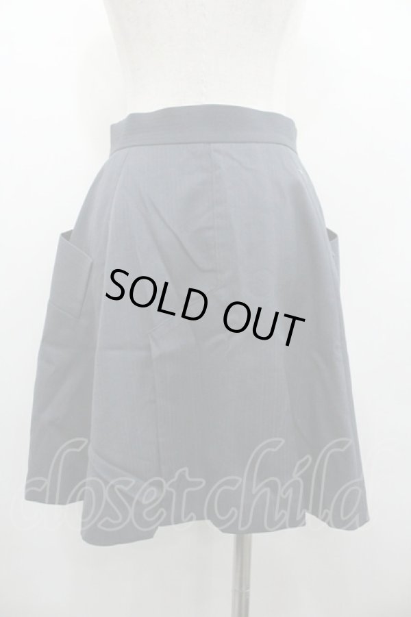 画像2: ヴィヴィアンウエストウッド 中古 / ライディングスカート 1 グレー  I-26-01-28-021-sk-HD-ZI (2)