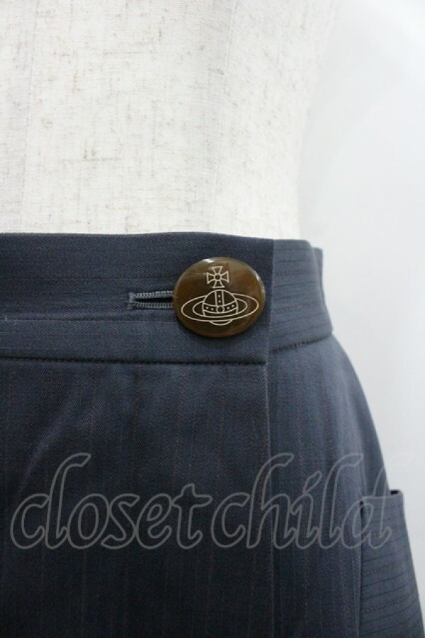 画像3: ヴィヴィアンウエストウッド 中古 / ライディングスカート 1 グレー  I-26-01-28-021-sk-HD-ZI (3)