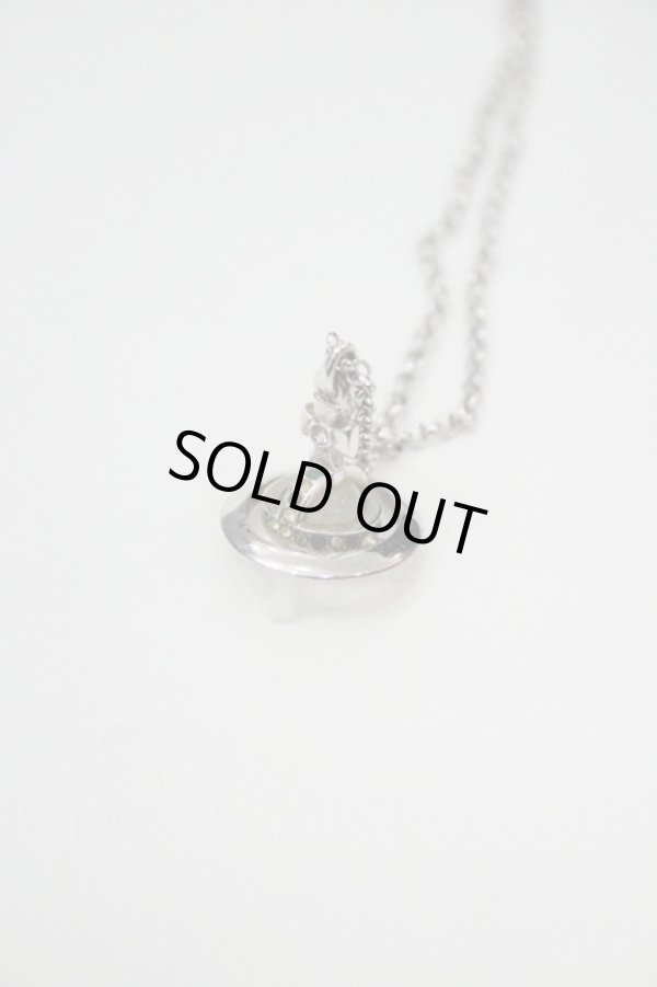 画像4: ヴィヴィアンウエストウッド 中古 / PETITE ORB NECKLACES（プチオーブネックレス）  シルバー  I-26-01-28-023-nl-HD-ZI (4)