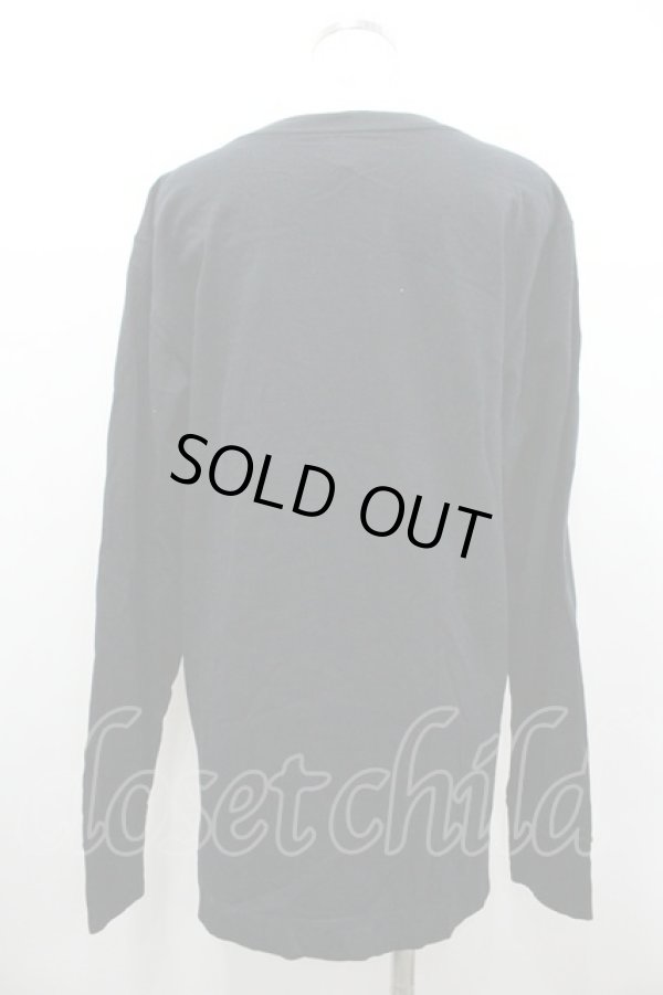 画像2: ヴィヴィアンウエストウッド 中古 / オーブ刺繍ロングカットソー L 黒  I-26-01-28-003-to-HD-ZI (2)