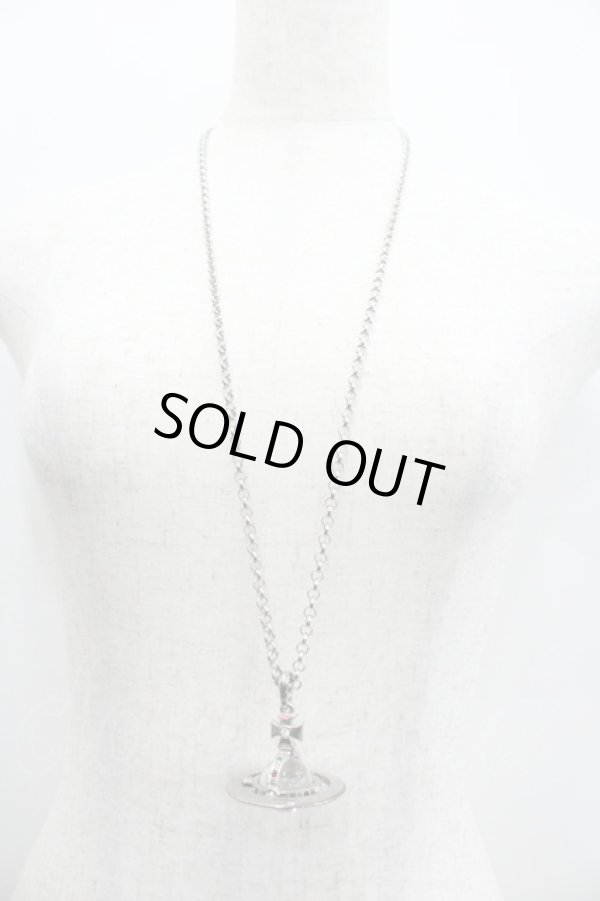画像2: ヴィヴィアンウエストウッド 中古 / スモールオーブネックレス  シルバー  I-26-01-28-024-ac-HD-ZI (2)