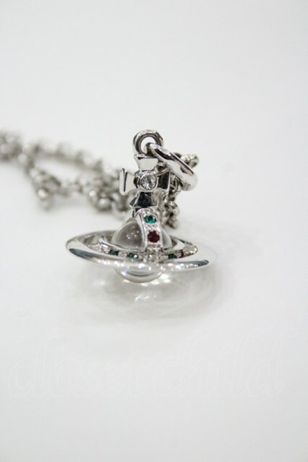 画像4: ヴィヴィアンウエストウッド 中古 / タイニーオーブネックレス  シルバー  I-26-01-28-026-ac-HD-ZI (4)