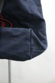画像5: ANGLOMANIA 中古 / 刺繍トートバッグ  ネイビーＸ赤  I-26-01-28-029-ba-HD-ZI (5)