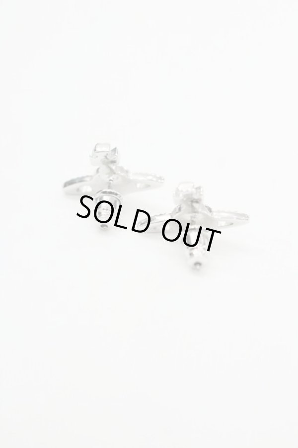 画像2: ヴィヴィアンウエストウッド 中古 / ER/FARAHスタッズピアス  シルバー  I-26-01-28-030-er-HD-ZI (2)