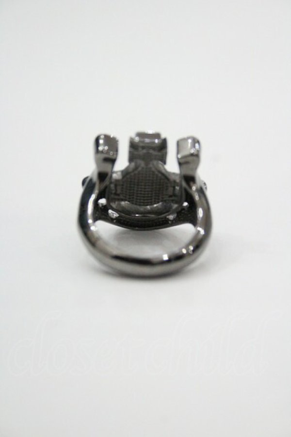 画像2: ヴィヴィアンウエストウッド 中古 / GONZALOリング XS ガンメタ  I-26-01-28-032-ac-HD-ZI (2)