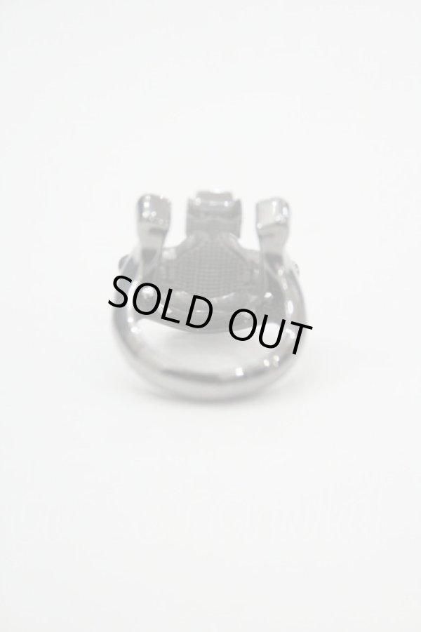 画像2: ヴィヴィアンウエストウッド 中古 / GONZALOリング XS ガンメタ  I-26-01-28-032-ac-HD-ZI (2)