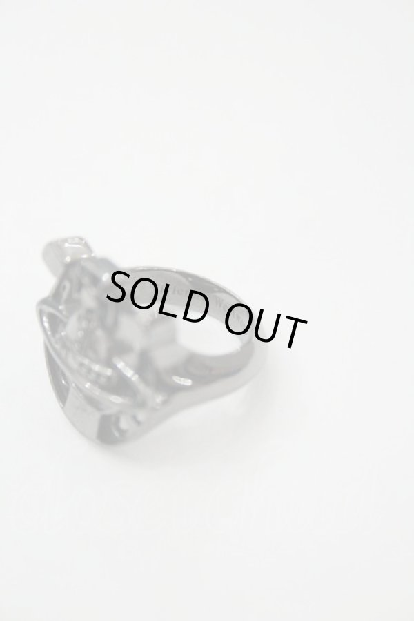 画像3: ヴィヴィアンウエストウッド 中古 / GONZALOリング XS ガンメタ  I-26-01-28-032-ac-HD-ZI (3)