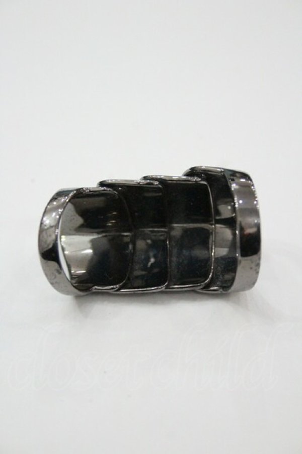 画像4: ヴィヴィアンウエストウッド 中古 / アーマーリング L ガンメタ  I-26-01-28-033-ac-HD-ZI (4)