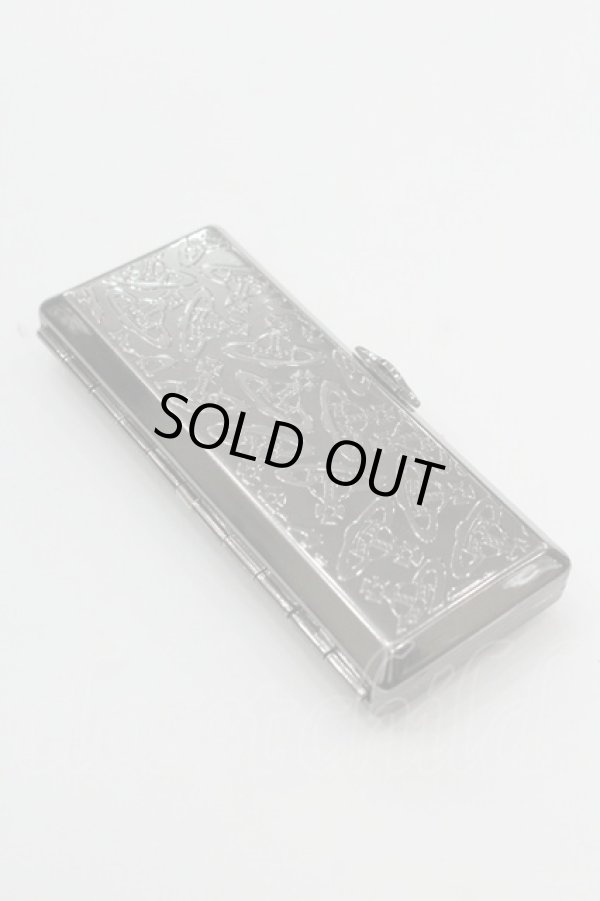 画像2: ヴィヴィアンウエストウッド 中古 / metal slim cigarette　case  シルバー  I-26-01-28-037-gd-HD-ZI (2)