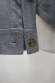 画像4: ヴィヴィアンウエストウッド MAN 中古 / オーブ刺繍長袖シャツ 46 グレー  I-26-01-28-005-bl-HD-ZI (4)