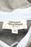 画像5: ヴィヴィアンウエストウッド MAN 中古 / オーブ刺繍長袖シャツ 46 グレー  I-26-01-28-005-bl-HD-ZI (5)