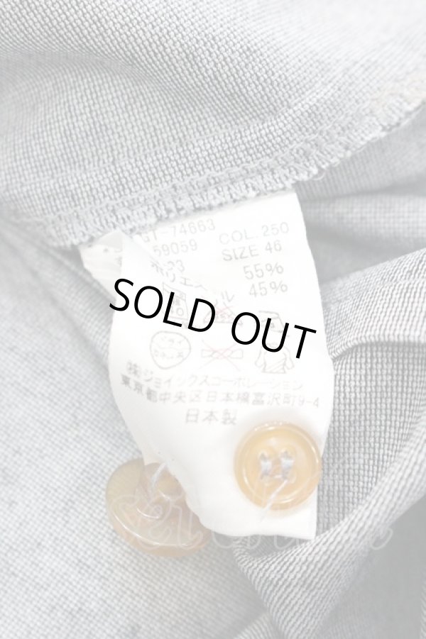 画像6: ヴィヴィアンウエストウッド MAN 中古 / オーブ刺繍長袖シャツ 46 グレー  I-26-01-28-005-bl-HD-ZI (6)