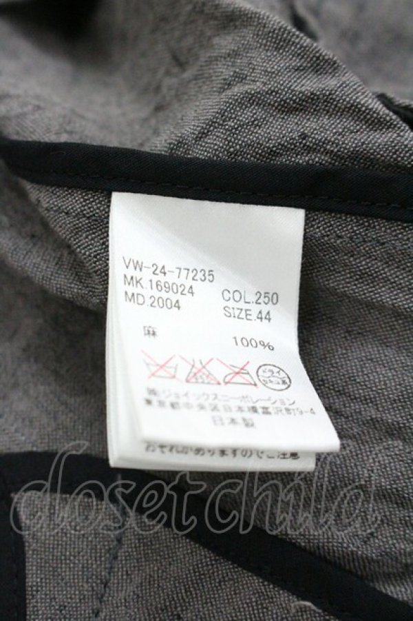 画像4: ヴィヴィアンウエストウッド MAN 中古 / リネンジャケット 44 ベージュ  I-26-01-28-010-jc-HD-ZI (4)