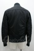 画像2: ヴィヴィアンウエストウッド MAN 中古 / MA-1 RIDERS JACKET 46 黒Ｘゴールド  I-26-01-28-011-jc-HD-ZI (2)