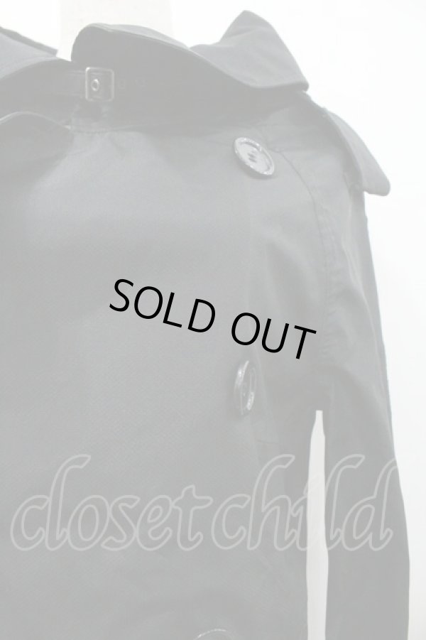 画像3: JUNYA WATANABE 中古 / Windstopper Deformed Trench Coat  ブラック  I-26-01-28-015-jc-HD-ZI (3)