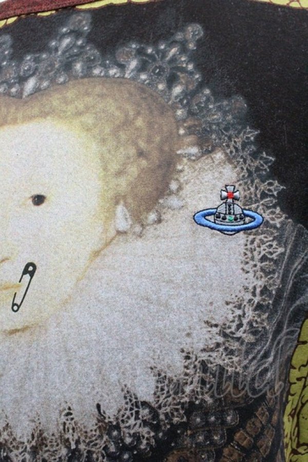 画像3: ヴィヴィアンウエストウッド MAN 中古 / エリザベスTシャツ S ブラウン  I-26-01-28-002-ts-HD-ZI (3)