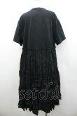 画像2: ヴィヴィアンウエストウッド 中古 / ブロッキング ティアードワンピース 00 黒  I-26-01-28-017-op-HD-ZI (2)