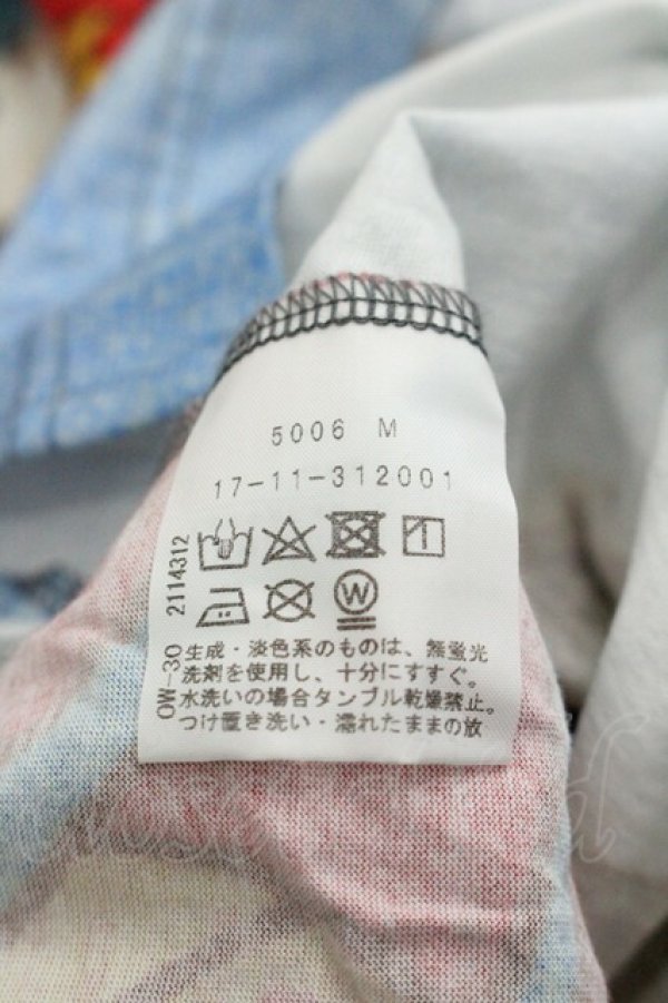 画像5: ANGLOMANIA 中古 / ピカデリーサーカスオーバーサイズTシャツ 38 ブラウンｘ白  I-26-01-28-019-ts-HD-ZI (5)