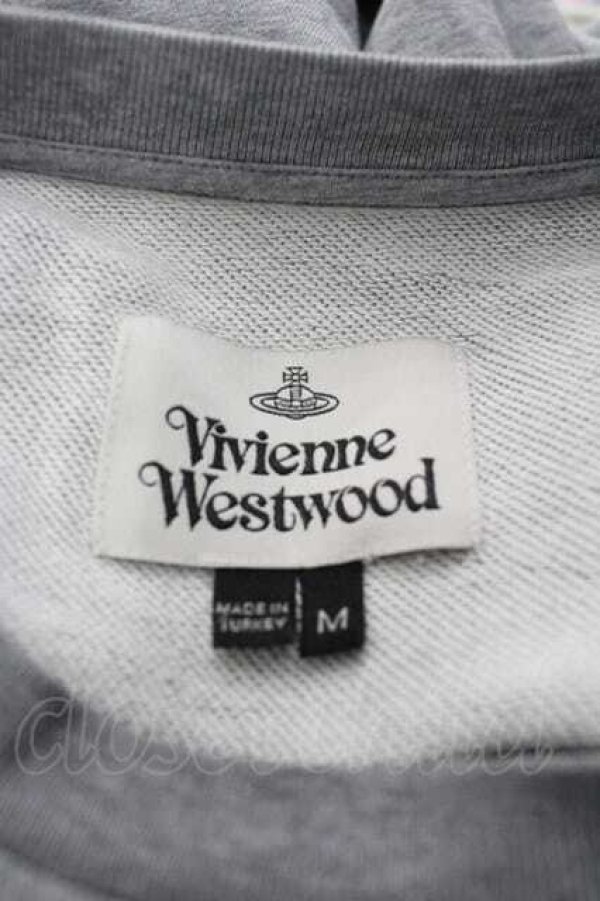 画像4: ヴィヴィアンウエストウッド 中古 / Climate Revolutionスウェット M グレー  I-26-02-25-020-to-HD-ZI (4)
