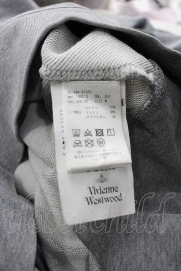 画像5: ヴィヴィアンウエストウッド 中古 / Climate Revolutionスウェット M グレー  I-26-02-25-020-to-HD-ZI (5)
