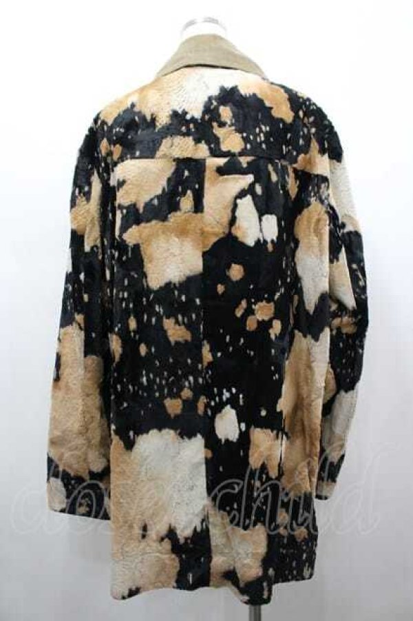 画像2: ヴィヴィアンウエストウッド 中古 / Donkeyman coat 44 ブラウンｘ黒  I-26-02-25-023-co-HD-ZI (2)