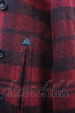 画像3: ヴィヴィアンウエストウッド 中古 / HARRIS TWEEDタグタータンチェックコート 46 赤Ｘ黒チェック  I-26-02-25-024-co-HD-ZI (3)