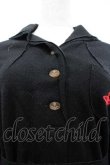 画像4: ヴィヴィアンウエストウッド 中古 / 単色オーブ刺繍ポロシャツワンピース 2 黒Ｘ赤  I-26-02-25-027-op-HD-ZI (4)