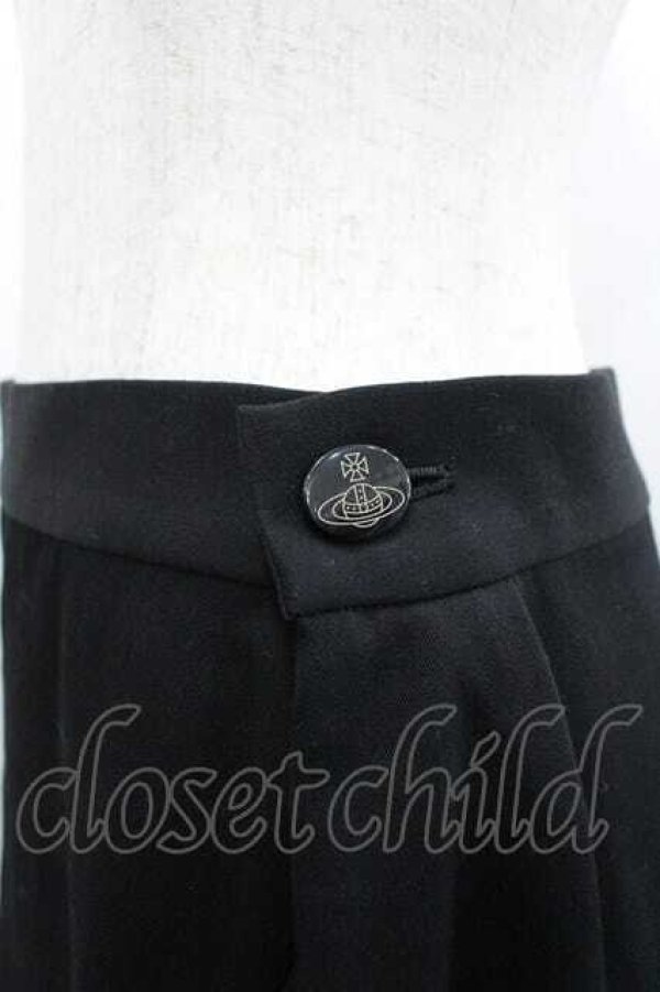 画像3: ヴィヴィアンウエストウッド 中古 / サイド裾タイトスカート 3 黒  I-26-02-25-028-sk-HD-ZI (3)