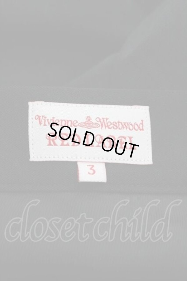 画像4: ヴィヴィアンウエストウッド 中古 / サイド裾タイトスカート 3 黒  I-26-02-25-028-sk-HD-ZI (4)