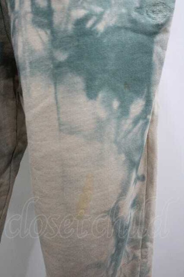 画像3: ヴィヴィアンウエストウッド 中古 / シボリプリントスウェットパンツ M ベージュＸ青  I-26-02-25-031-pa-HD-ZI (3)